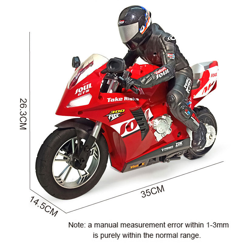 Remote Controlled Self Balanced Stunt Motorcycle Toy for Children