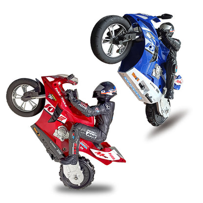 Remote Controlled Self Balanced Stunt Motorcycle Toy for Children