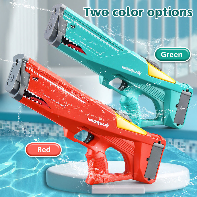 Automatic Electric Water Gun Toys, Shark High Pressure Outdoor toy